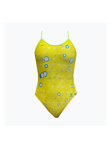 Дамски бански костюм RAS Fluid Race Back yellow