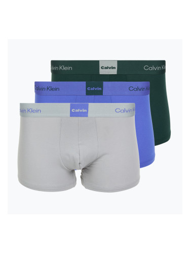 Боксерки Calvin Klein LV00NB4476 Trunk 3 чифта greatest grey/ponderosa pine/iridescentis
