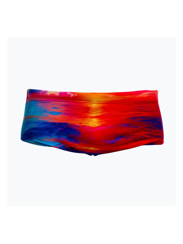 Мъжки боксерки за плуване Funky Trunks Sidewinder Trunks sunset delight