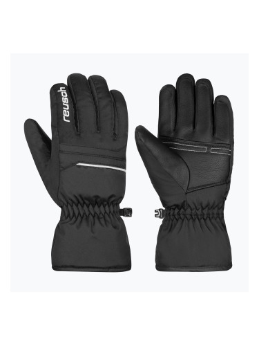 Детски скиорски ръкавици Reusch Alan Junior black/white