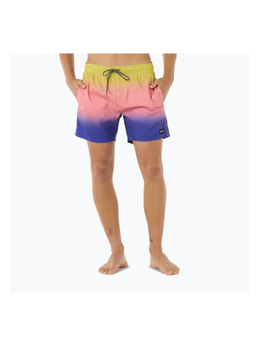 Мъжки къси панталони за плуване Rip Curl Laze Fade Volley wild berry