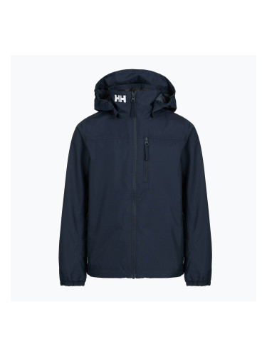 Детско яке за ветроходство Helly Hansen Crew Hooded Jr 41813 navy