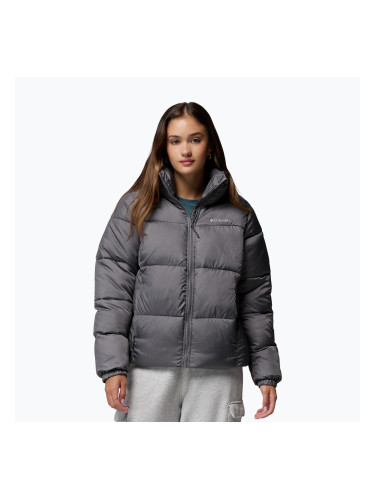 Дамско ватирано яке Columbia Puffect II Full Zip city grey