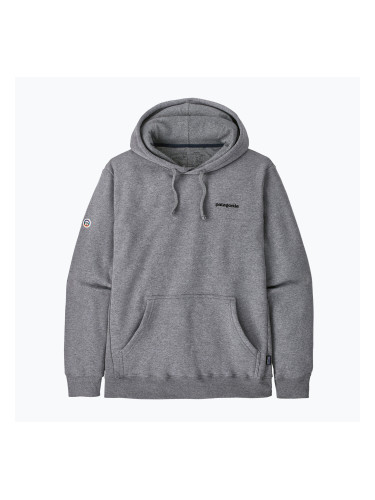 Суитшърт Patagonia Fitz Roy Icon Uprisal Hoody gravel heather