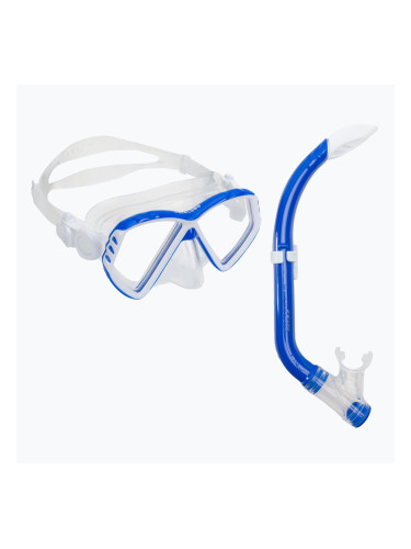 Cub Комбиниран комплект маска + шнорхел за гмуркане син SC3990040