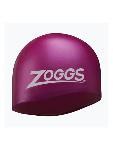 Шапка за плуване Zoggs Ows Silicone Mid magenta