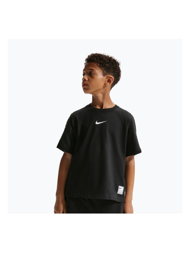 Детска тениска Nike Pro Dri-Fit black/white