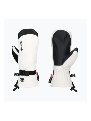 Дамски ръкавици за сноуборд 686 Gore-Tex Linear Mitt white