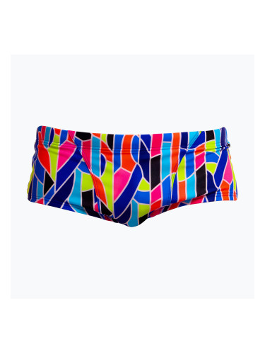 Мъжки боксерки за плуване Funky Trunks Classic Trunks fault lines