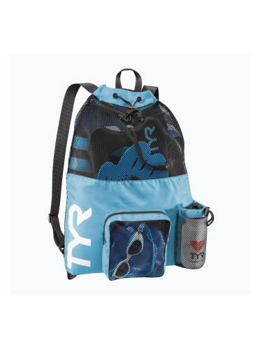 Торба за плуване TYR Big Mesh Mummy 40 l blue