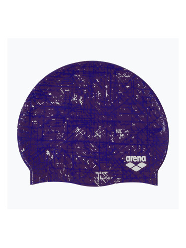 Шапка за плуване arena Print 2 ribbed