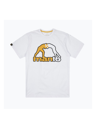 Мъжка тениска MANTO Logo white