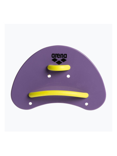 Гребла за плуване Arena Elite Finger слива/арктическа лайма