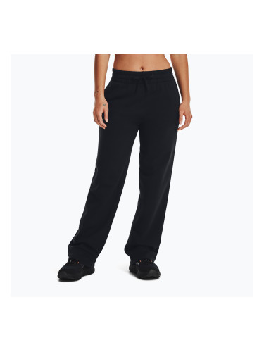 Дамски панталони Under Armour Rival Fleece Straight Mod Rack black/white