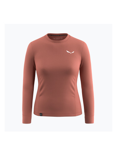 Дамски трекинг с дълъг ръкав Salewa Puez Dry etruscan red