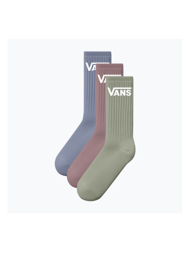 Чорапи Vans Classic Crew 3 чифта glacial slate