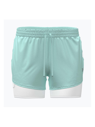 Дамски шорти за бягане Under Armour Velociti Pro 4“ 2N1 refresh mint/castlerock