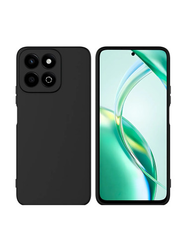 Силиконов кейс bSmart Silicone Soft Cover, За Honor 400 Smart / X7d, Черен