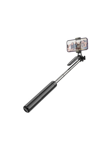 Селфи стик Hoco K19 трипод статив с безжично дистанционно управление, черен