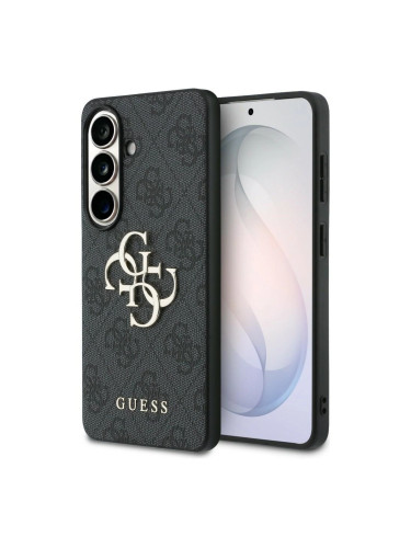 Оригинален кейс Guess 4G Big Metal Logo за Samsung Galaxy S26, черен