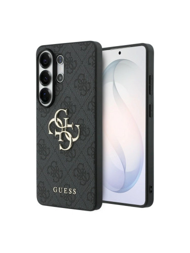 Оригинален кейс Guess 4G Big Metal Logo за Samsung Galaxy S26 Ultra, черен