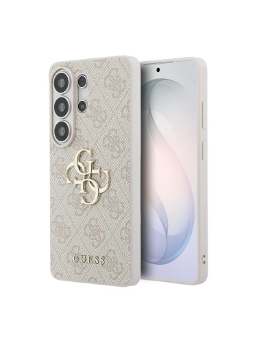 Оригинален кейс Guess 4G Big Metal Logo за Samsung Galaxy S26 Ultra, розов