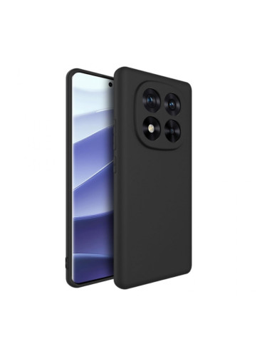 Силиконов кейс iPaky матиран, За Xiaomi Redmi Note 15 Pro 5G, Черен