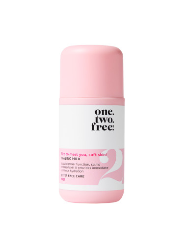 ONE, TWO, FREE Glazing Milk Флуид за лице дамски 80ml