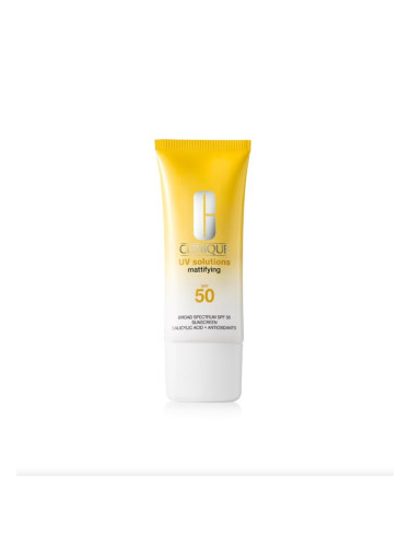 CLINIQUE UV Solutions Mattifying Sunscreen SPF 50 Защитен филтър унисекс 40ml