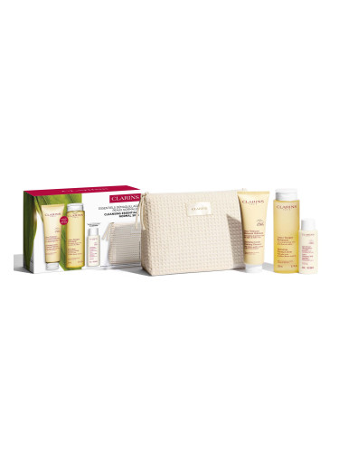 КОМПЛЕКТ CLARINS Cleansing Essetntials Normal to Dry Skin Почистваща пяна дамски  