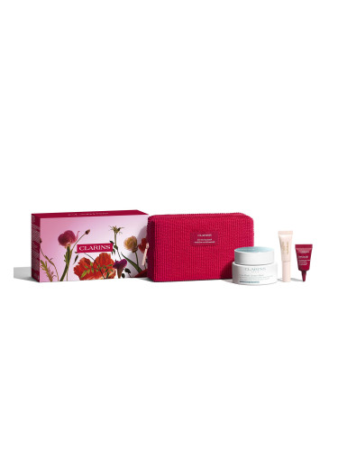 КОМПЛЕКТ CLARINS Glow-boosting Routine Маска за лице дамски 75ml