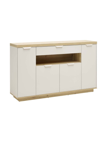 КОМОД ДЖЕЙК С ОПЦИЯ LED 153/38/93 СМ В КАШМИР И ДЪБ АРТИСАН