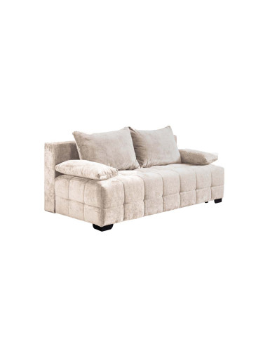 БЕЖОВО КАНАПЕ МАТЕО 202/97/78 СМ С ФУНКЦИЯ СЪН 150/198 СМ