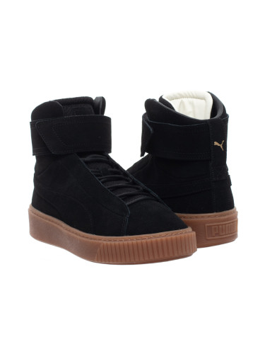 Черни маратонки на платформа PUMA