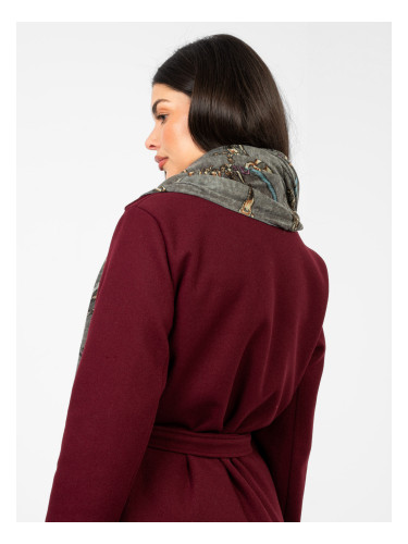 Дамски шал в цвят каки