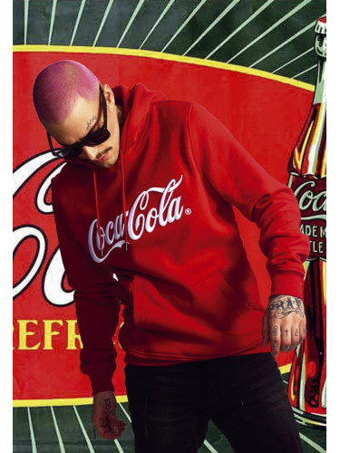 Coca Cola Classic Hoody red