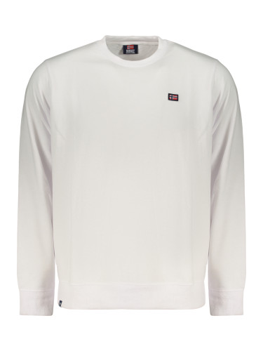 Мъжки суитшърт НОРВЕГИЯ 1963 бял