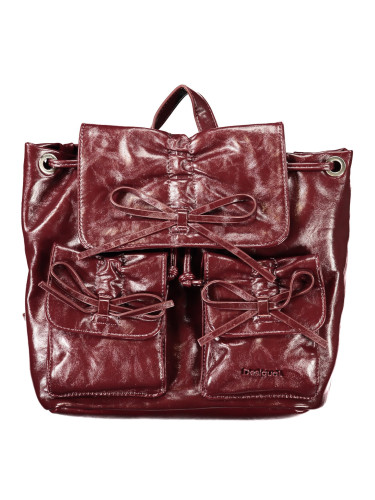 Стилна лилава дамска раница