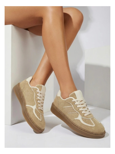 Дамски маратонки Aurora Beige