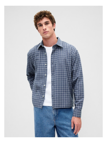 Мъжка риза GAP Relaxed Prave Oxford