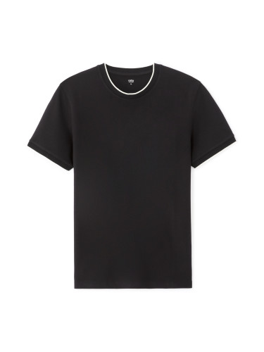 Черна тениска Celio Netaimti