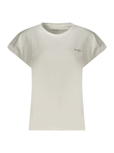 Бяла тениска с къс ръкав PEPE JEANS