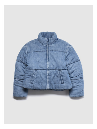 Ватирано дънково яке GAP за момичета