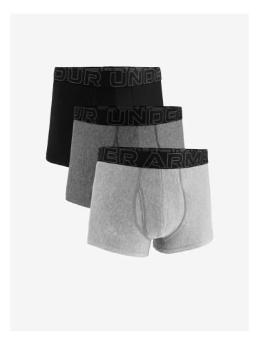 Grey-black set of three boxer shorts Under Armour M UA Perf Tech 3in