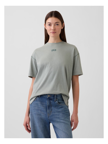 Тениска GAP Oversize с лого VintageSoft
