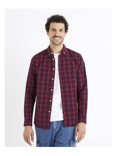 Celio Plaid Shirt Canew - Men's