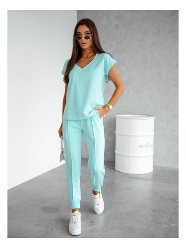 Дамски комплект за свободното време от памук