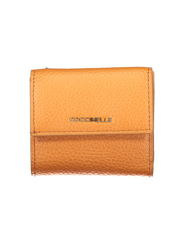 Дамски портфейл Coccinelle оранжев