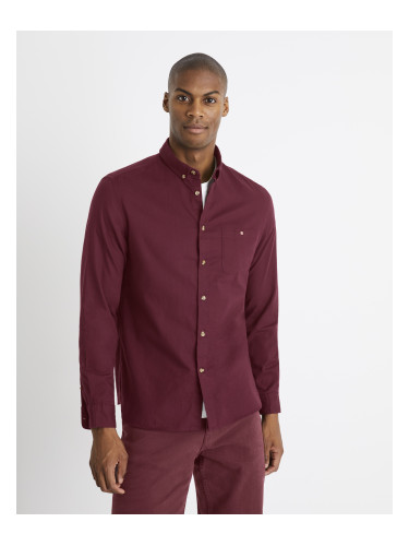 Celio Shirt twill regular Carobone - Mens