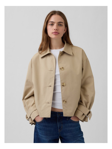 Дамски овърсайз къс тренчкот GAP